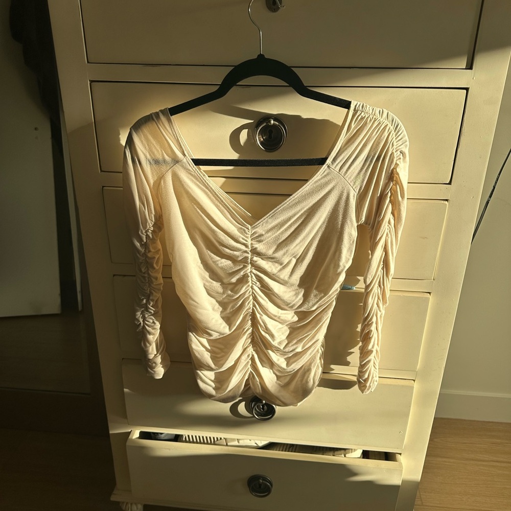 Reformation long sleeve top